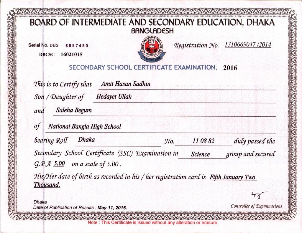 Certificate of SSC(Secondary School Certificate).jpg