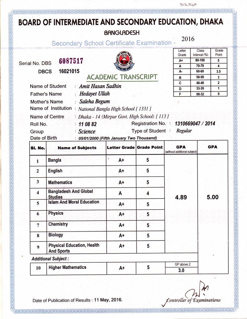 Transcript of SSC(Secondary School Certificate).jpg