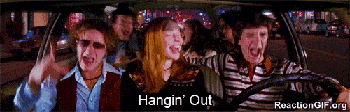 hanging out.gif