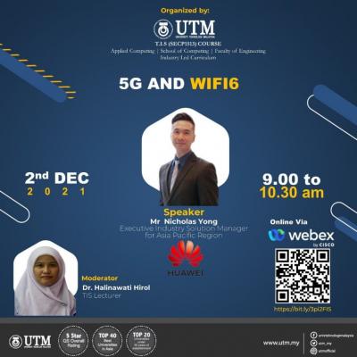 The 6th industrial talk about 5G and WiFi6