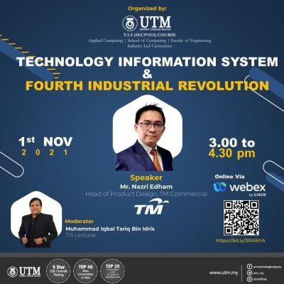 The 1st industry talk about 4th Industrial Revolution and TM company