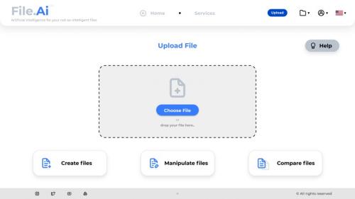 Upload page from upload button