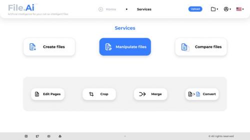 Manipulate Files option