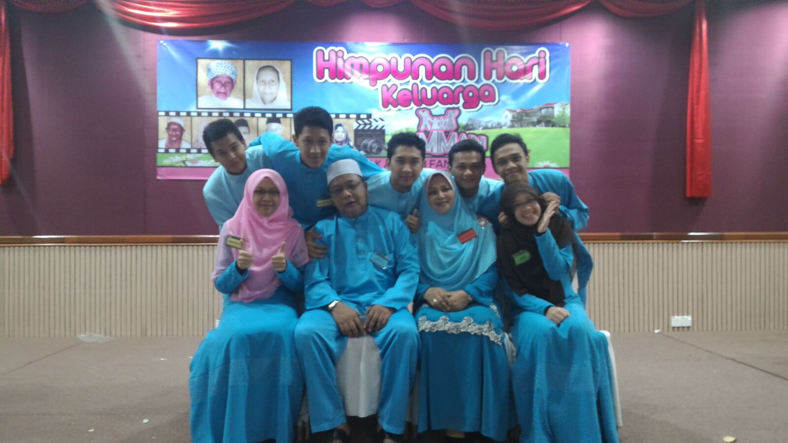 My strength. My passion. My love. Q's family