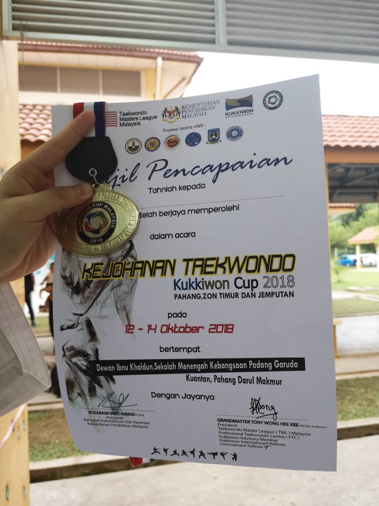My first medal in UTM