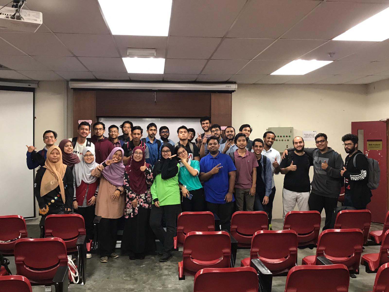 Last discrete class for the first sem....