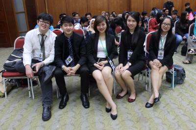 This is our first time to participate in business pitching!