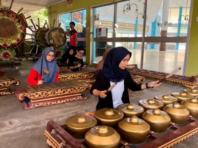 Latihan Gamelan dan Rebana KTDI