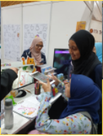 me doing 'Warna' activities