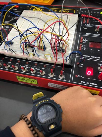 Synchronous Digital Counter(Lab3)