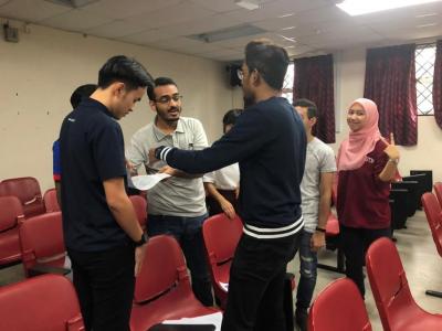 Conducting a class activity