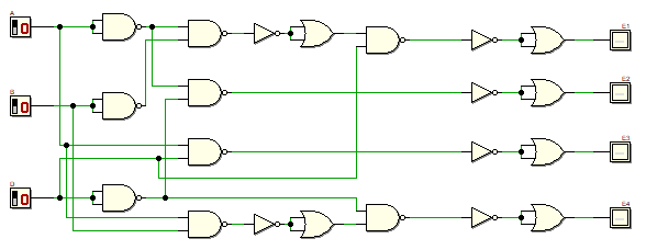 A circuit consist of Dual Symbol