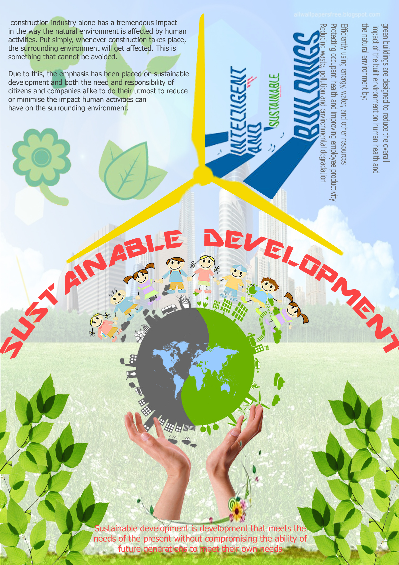 Our group's poster..Sustainable Development..Create by ourselves..=)