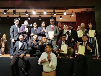 We did it guys!! Thanks for everyone support and help. I will never forget this moment with you guys. I can't believe I will get the award and this happen because all of hard work we have done to achieve this.