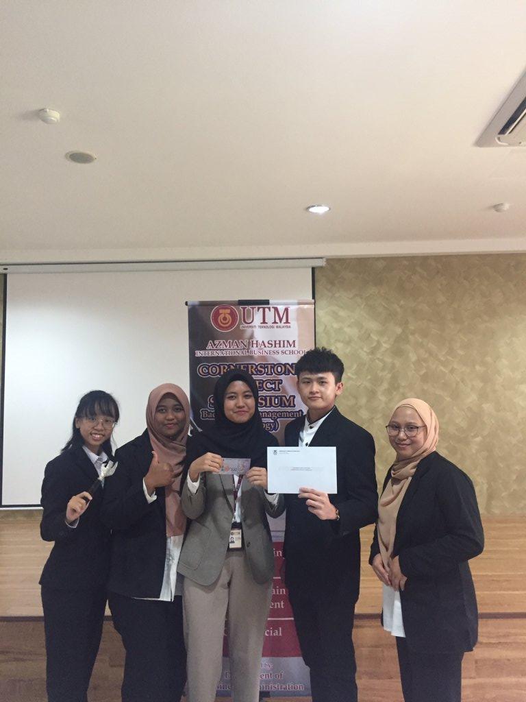 My group won the first place.