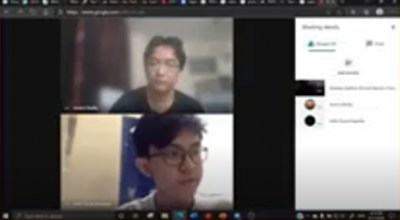 We discussed about Digital Thinking by using Webex video conference and also by WhatsApp messages